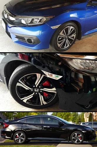 Miniatura 3 de Luces para el lateral de la defensa para 2016-2017 10TH HONDA CIVIC RS STYLE JDM