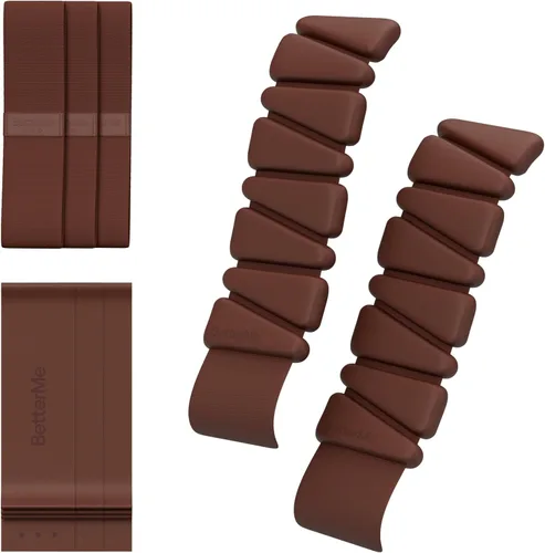 BetterMe - Kit de viaje de pilates – Bandas de bucle de pilates, bandas de peso y resistencia – Kit de pilates portátil para mujer – Juego compacto