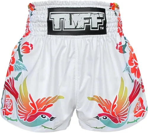 Tuff Sport Pantalones cortos de boxeo Muay Thai para mujeres y niñas, entrenamiento de artes marciales, ropa de gimnasio