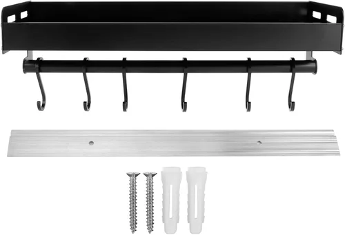 Estante para especias, soporte de pared con doble instalación, organizador de condimentos para utensilios de cocina, despensa, almacenamiento de