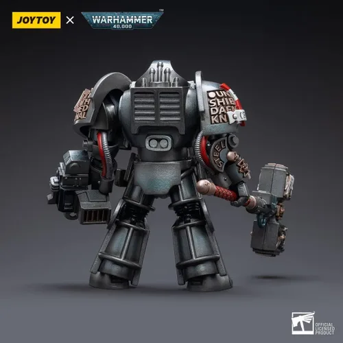 Miniatura 7 de JOYTOY Warhammer 40,000 figuras de acción 1/18 Grey Knights Terminators Caddon Vibova Collection Modelo Regalos de cumpleaños Pre-Order
