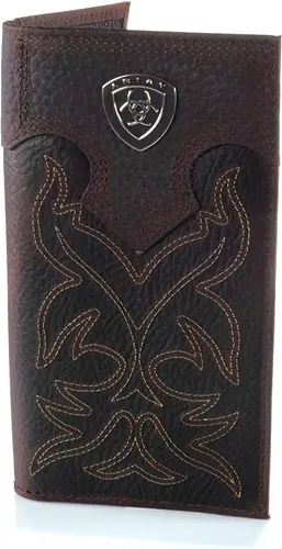 Miniatura 2 de Ariat Cartera marrón Rodeo Bordado Bota Hombre