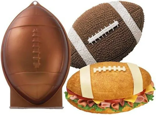 Miniatura 2 de Wilton First & Ten Football Game Night - Molde de aluminio para tartas