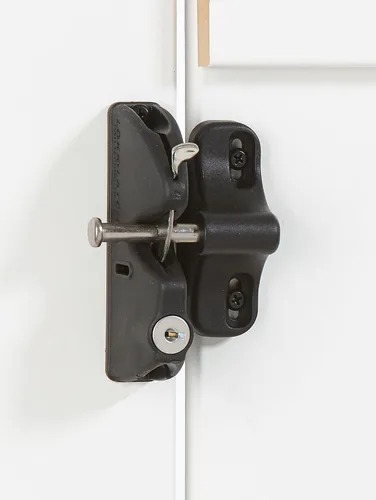 Miniatura 6 de National Hardware N346-201 V6201 LokkLatch en negro, 4-9/16