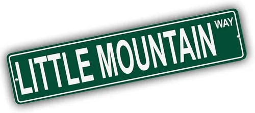 Miniatura 154 de Ohio Mountains Pick Your Mountain Compatible/repuesto para Acme Hill United States Mountain aluminio metal metal metal estilo letrero de calle