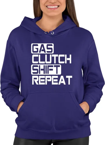 Miniatura 19 de Go All Out Sudadera con capucha Gas Clutch Shift Repeat para hombre y mujer