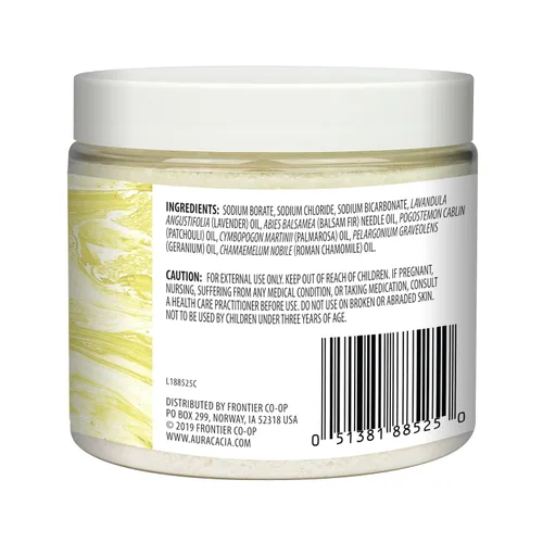 Miniatura 3 de Aura Cacia Baño mineral de aromaterapia de manzanilla Tranquil Tarro de 16 onzas