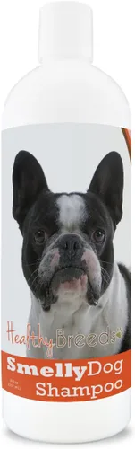Healthy Breeds French Bulldog - Champú de bicarbonato de sodio para perros, 8 onzas