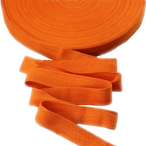 Miniatura 22 de Cinta de algodón de 50 yardas de ancho de 3/4 pulgadas de ancho, cinta de sarga de tela de espiga para encuadernación al sesgo, envoltura