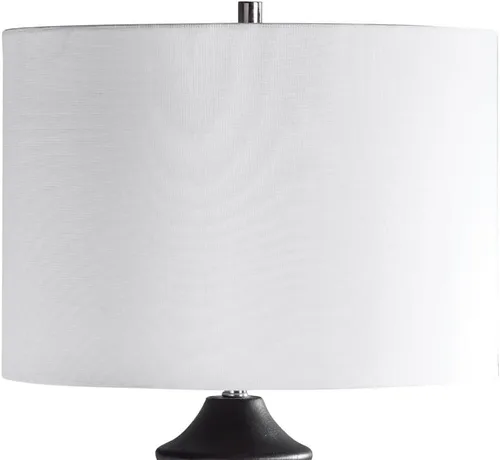 Miniatura 2 de Uttermost Mendocino - Lámpara de mesa moderna con 1 luz, 16 pulgadas de ancho por 16 pulgadas de profundidad