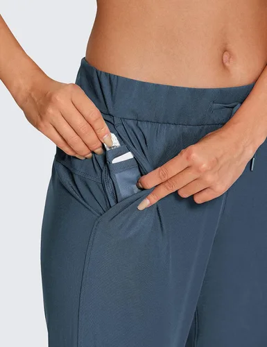 Miniatura 3 de CRZ YOGA - Pantalones deportivos elásticos de 4 vías para mujer de 27 pulgadas, pantalones deportivos para correr, viajes, descanso, pantalones