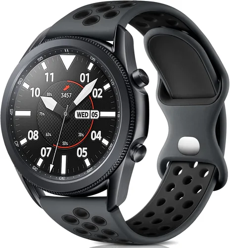 Easuny Compatible con Samsung Galaxy Watch 3 1.772 in Band/Galaxy Watch 1.811 in/Gear S3 Frontier/Classic Watch Bands, 0.866 pulgadas, correa de
