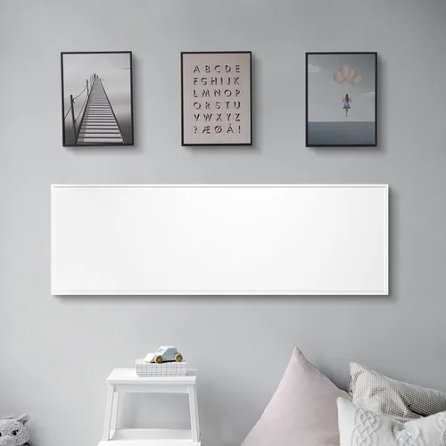 Miniatura 8 de Calentador infrarrojo montado en la pared de 12 x 35 pulgadas, calentadores eléctricos de ahorro de energía para uso en interiores de hasta 42 pies