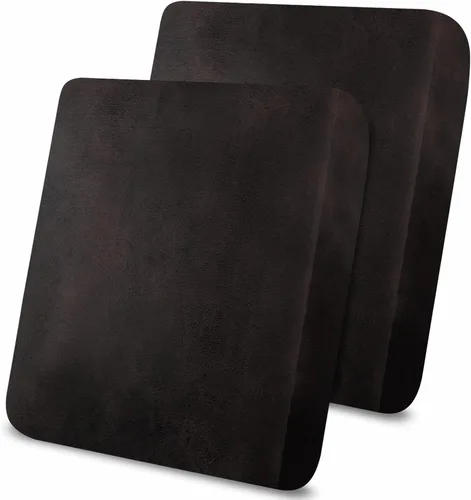 Miniatura 61 de Fundas de cojín tipo cuero para sofá, juego de fundas protectoras de muebles para sillón seccional, sofá biplaza de tela de elastano elástica