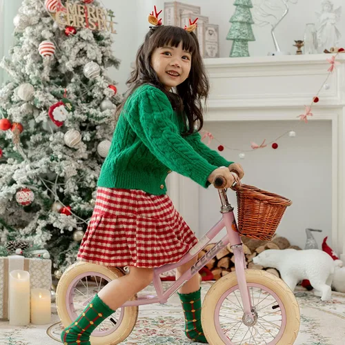 Miniatura 7 de ACEGER Bicicleta de equilibrio de 12" para niños con canasta, bicicleta para niños pequeños para fortalecer las piernas y mejorar el equilibrio