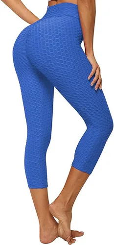 Miniatura 88 de SEASUM - Pantalones de yoga de cintura alta para mujer, con control de abdomen y realce de glúteos, leggings favorecedores para entrenar y correr