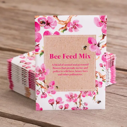 Miniatura 6 de Bentley Seed Flower Mix - Mezcla de semillas de polinizador con 5 paquetes de semillas de flores silvestres, semillas polinizadoras sin OMG