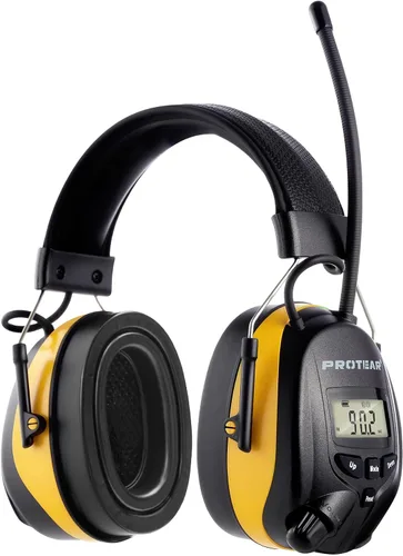 Miniatura 15 de Bluetooth 5.4 AM/FM Radio Hearing Protection Earmuff, 25dB NRR Rechargeable for Mowing, Construction, Chainsaw