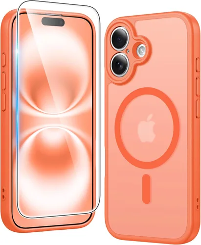 Miniatura 470 de FNTCASE Funda para iPhone 13 Pro-Max: Fundas magnéticas transparentes compatibles con Magsafe Slim anti amarillamiento protección contra caídas