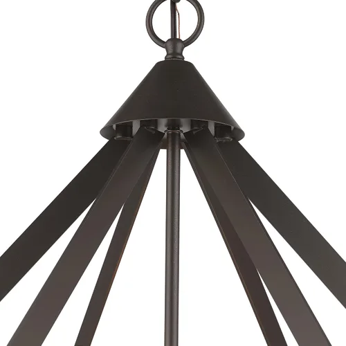 Miniatura 7 de Livex Lighting 40926-01 Lámpara de araña, latón antiguo
