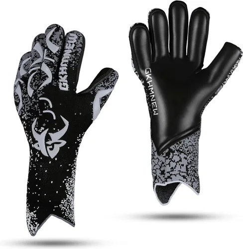 Guantes de Portero de Fútbol para Niños, Jóvenes y Adultos Proporcionan Control y Agarre Extremadamente Fuertes, Guantes de Fútbol Transpirables y
