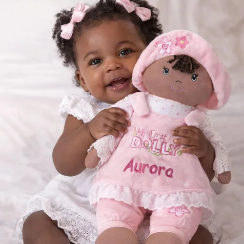 Miniatura 5 de DIBSIES Personalizada Mi Primera Muñeca - 13 pulgadas (Morena)