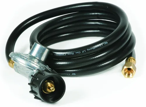 Miniatura 10 de Camco 57629 - Manguera reguladora de propano, 6 pies, con conector rápido hembra de Acme Nut
