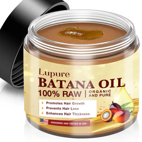 Lupure Aceite de batana para el crecimiento del cabello: Aceite de batana 100% crudo puro orgánico y natural para el crecimiento del cabello,