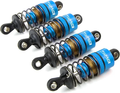 Miniatura 3 de 1/10 52MM RC Kit de amortiguadores llenos de aceite para Tamiya TT-01 TT-02 M03 M04 M05 M06 TA05 1:10 En carretera Actualizaciones de automóviles