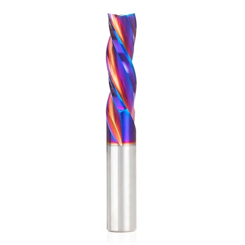Miniatura 7 de Amana Tool 46051-K SC Spektra Extreme Tool Life Coated Spiral Plunge 1/8 de diámetro x 1/2 CH x 1/4 SHK 2 pulgadas de largo