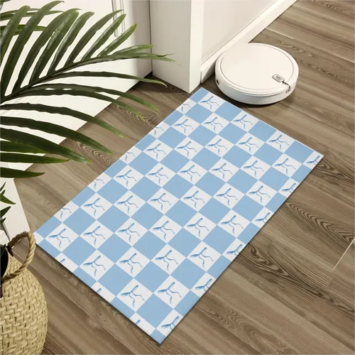 Miniatura 5 de Giwawa Alfombra de baño color beige, antideslizante, lavable, absorbe el agua, de secado rápido, para relajarse, relajarse, respirar, para baño