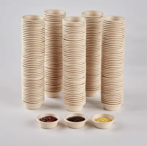 Miniatura 2 de Paquete de 300 tazas de alimentación de papel, 0.5 onzas, Gecko alimentos y agua, soporte para repisas de alimentos, cuencos para lagartos Gecko