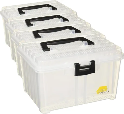Plano Frabill Hydro-Flo Caja de Cebo Colgante, Transparente, Talla Única, Número de Modelo: 350500 (Paquete de 4)