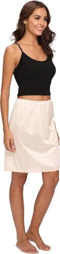 Miniatura 5 de Medio Slip para mujer debajo del vestido de encaje sedoso