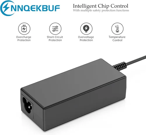 Miniatura 4 de NNQEKBUF Cargador universal para portátil USB C de 45 W y 65 W, compatible con HP Chromebook, Dell, Lenovo, Acer, Asus, Samsung Galaxy, Google