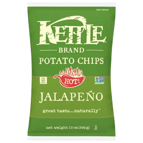 Miniatura 34 de Kettle Brand Papas Fritas, Backyard Barbeque Kettle Chips, Bolsa de Aperitivos, 1.5 Oz