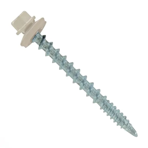 Miniatura 16 de Fasteners Plus ST Fastening Kwikseal Woodbinder Tornillos de Metal a Madera #10 X 1 Burgundy con Arandela de Goma EPDM, 250 Unidades - Diseñados