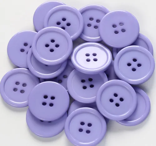Miniatura 21 de GANSSIA Botones de 1 pulgada (25mm) redondos de 4 agujeros para costura, botón de color beige de respaldo plano, para manualidades DIY, paquete