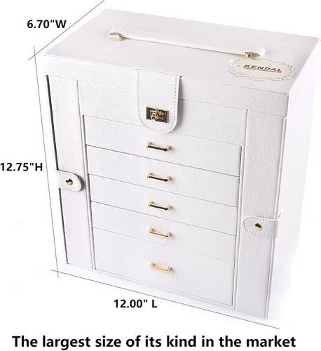 Miniatura 3 de Gran caja o almacenamiento para joyas Kendal LJC-SHD5.