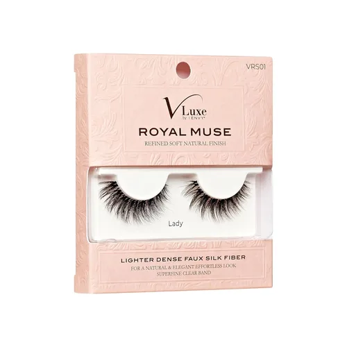 Miniatura 5 de VLuxe - Pestañas postizas, pestañas de tira Royal Muse, pestañas lujosas y esponjosas, volumen y rizo súper naturales, ligeras y cómodas (mujer)