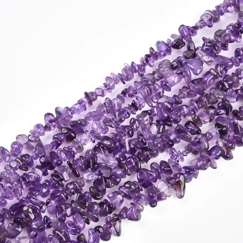 Miniatura 16 de Cuentas de amazonita genuinas de 0.197-0.315 in de forma irregular para hacer joyas, 1 hebra de 32 pulgadas