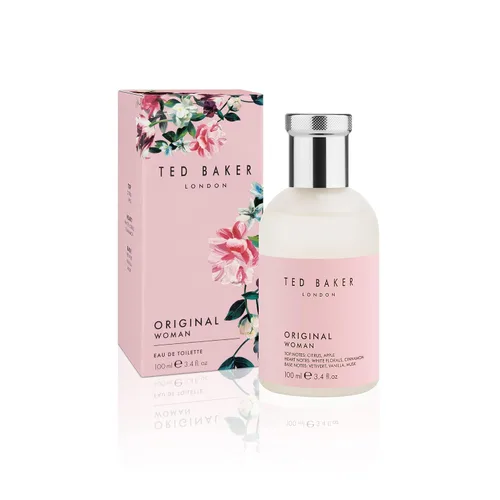 Miniatura 4 de Ted Baker Woman Pink EDT, fragancia femenina verde floral, notas de apertura, durazno fresco, bergamont y mandarina con almizcle cálido, vainilla