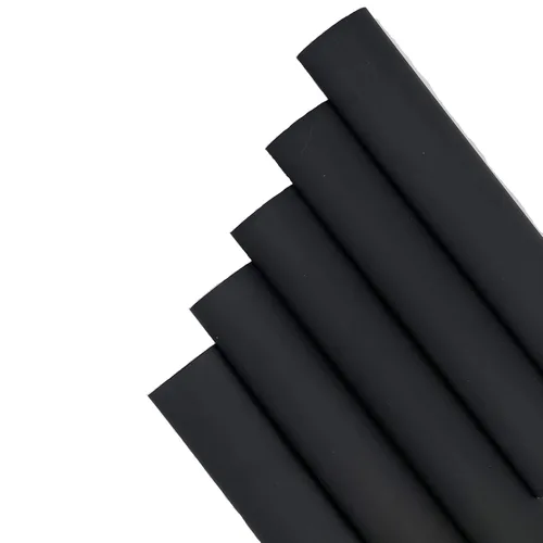 Miniatura 7 de Tubo termorretráctil negro de doble pared de 20 pies 3/8 pulgadas (diámetro) 3:1, cada uno de 1 pie de largo, 20 unidades, tubo retráctil eléctrico