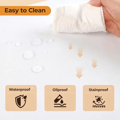 Miniatura 3 de Hoja de PTFE blanco para prensa de calor, paquete de 3 hojas de PTFE antiadherentes de 12 x 16 pulgadas, papel de transferencia de calor