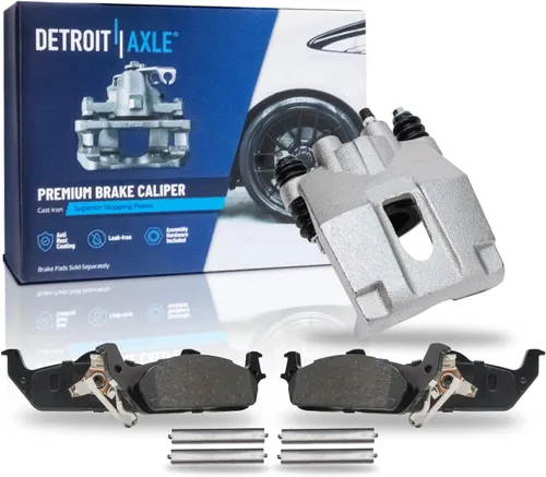 Miniatura 84 de Detroit Axle - Pastillas de Freno Delantero para Mercedes- Benz C230 C250 C300 SLK250, Pastillas de Freno Cerámica w/Reemplazo de Hardware