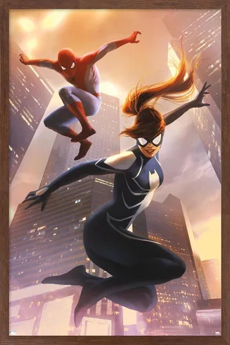 Miniatura 15 de Trends International Marvel Comics Spider-Man - Póster de pared #8 de Spider-Girl, 34 pulgadas de largo x 22.4 pulgadas, versión premium sin marco