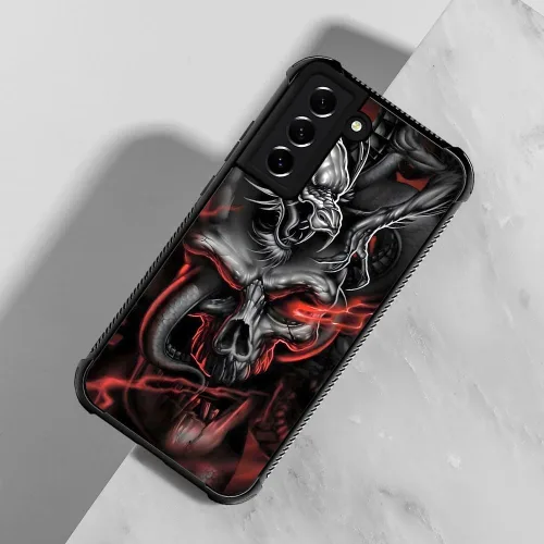 Miniatura 143 de CARLOCA Funda compatible con Samsung Galaxy S22 Ultra, diseño gráfico de Star Howling Wolfs Samsung Galaxy S22 Ultra, diseño gráfico, a prueba