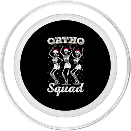 Miniatura 2 de Ortho Squad - Esqueleto de Navidad ortopédico para enfermera, vida, PopSockets MagSafe PopGrip para iPhone