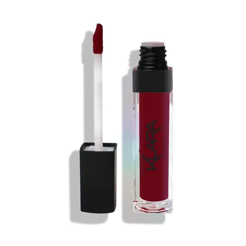 Miniatura 20 de Klara Cosmetics Kiss Proof - Lápiz labial líquido mate de larga duración, color lila, color violeta, pastel, 12