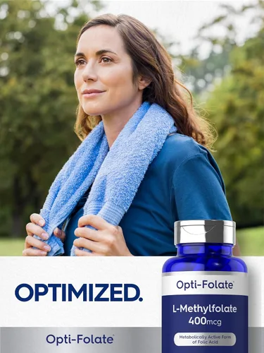 Miniatura 6 de Carlyle L Metilfolato 400 mcg 120 cápsulas vegetarianas Folato de metilo optimizado y activado Suplemento sin OMG y sin gluten por
